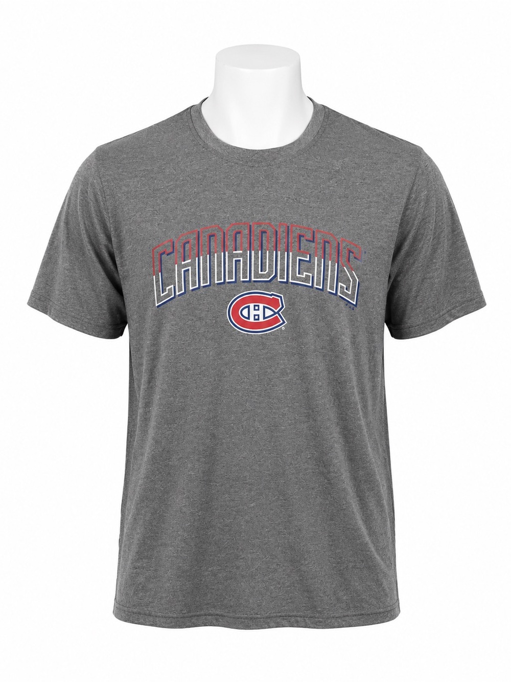 Size L Montreal Canadiens NHL Men’s Grey Performance T-Shirt